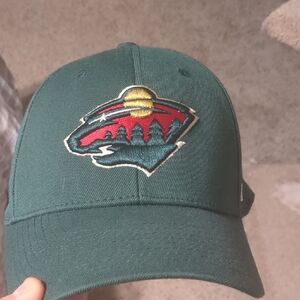 Forest Green Cap with Embroidered Patch